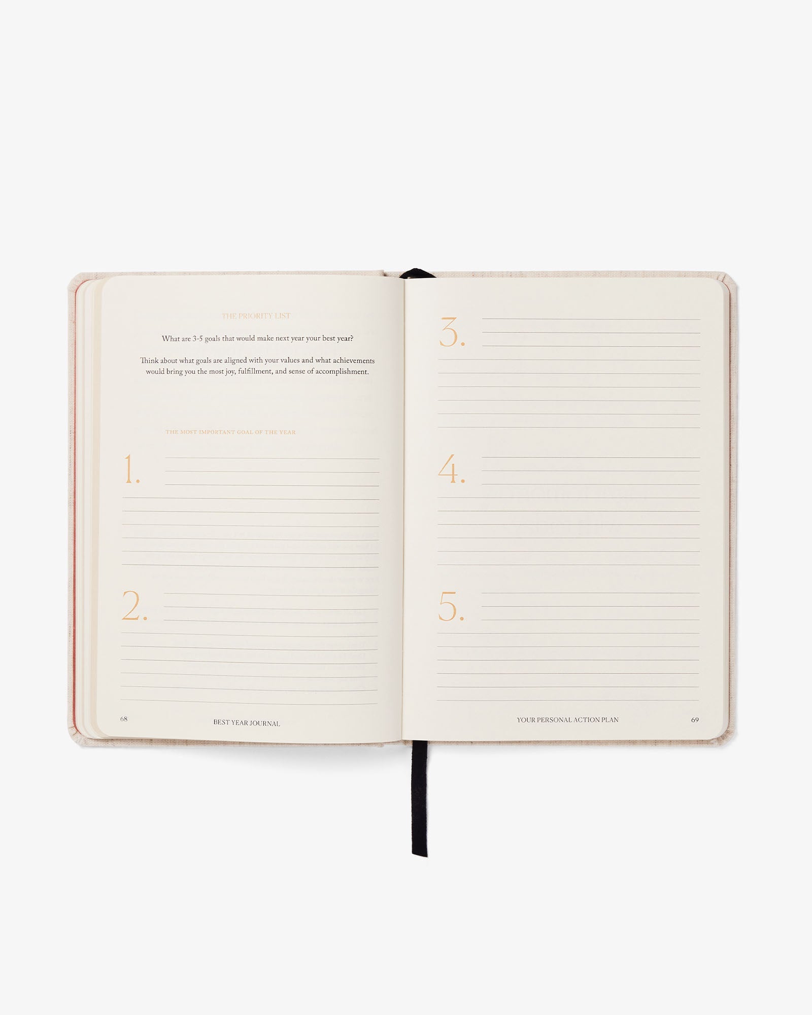 Best Year Journal - Pink
